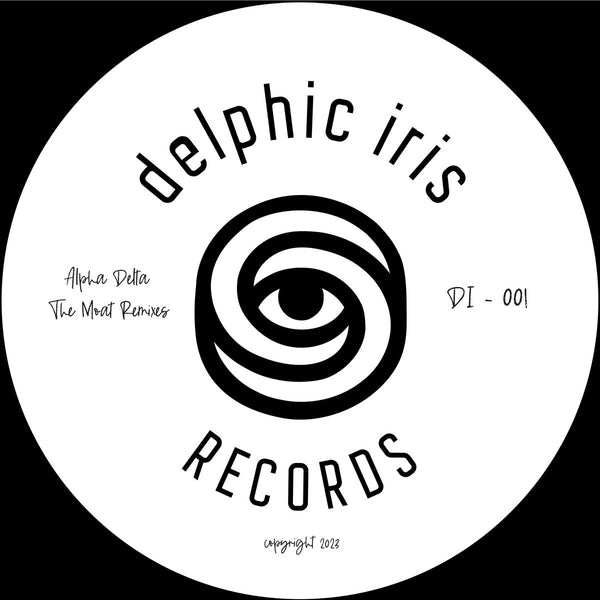 Alpha Delta - Alpha Delta's The Moat Remixes - DI001V - Delphic Iris Records