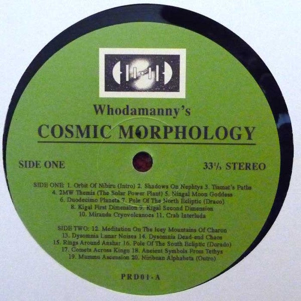 Whodamanny's – Cosmic Morphology - Periodica Records – PRD01